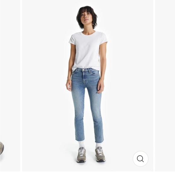 MOTHER The Rascal Ankle Fray in Bonfire Lighting Size 26 flawed see pic - Picture 3 of 16